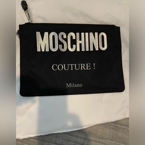 Moschino Couture Cordura nylon wrislet .